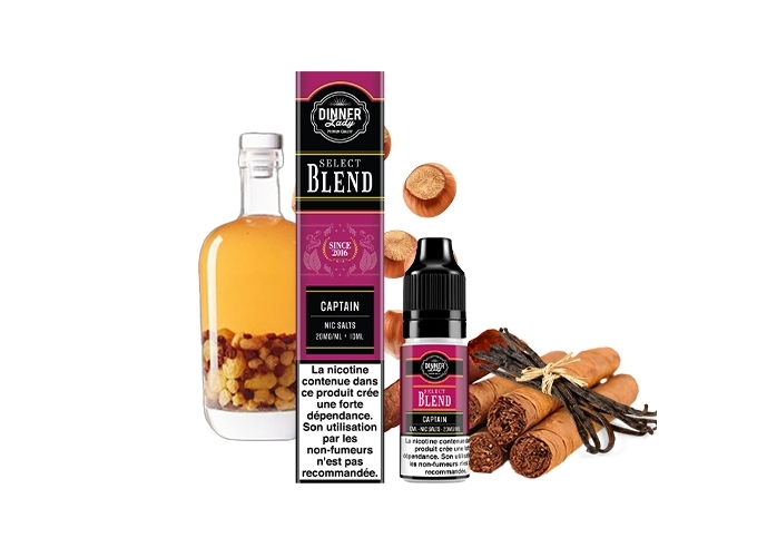 DINNER'S LADY CAPTAIN BLEND SALT 10ML 20MGML