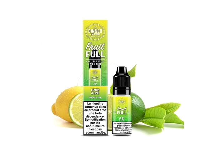 DINNER'S LADY CITRON VERT ET JAUNE 10ML 10MGML