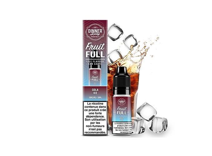 DINNER'S LADY COLA GLACEE 10ML  10MG ML