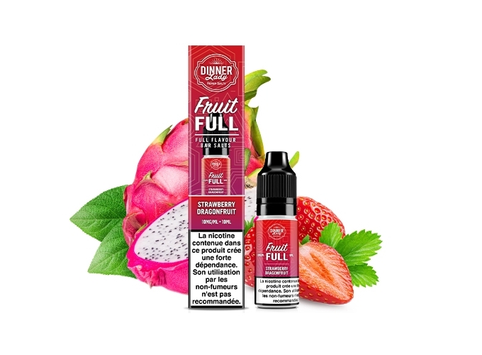 DINNER'S LADY FRAISE FRUIT DU DRAGON 10ML 10MGML