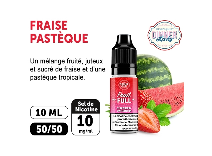 DINNER'S LADY FRAISE PASTEQUE 10ML 10MGML