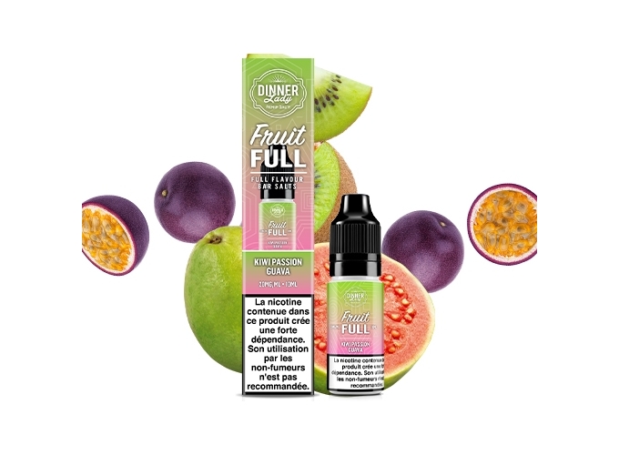 DINNER'S LADY KIWI PASSION GOYAVE 10ML  20MG ML