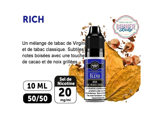 DINNER'S LADY RICH BLEND SALT 10ML 20MGML
