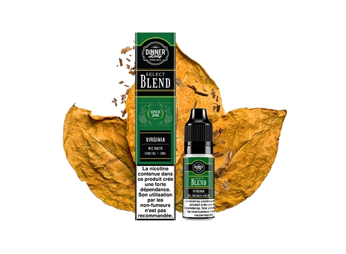 DINNER'S LADY VIRGINIA BLEND SALT 10ML 10MGML