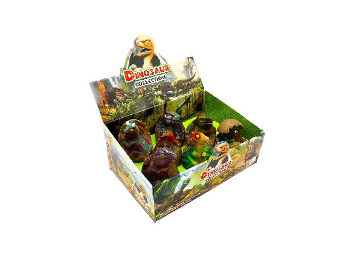 DINO 10cm OEUF SON ET LUMIERE  (BTE.8)