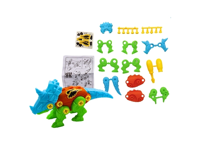 DINOSAURE PUZZLE 3D 7.5CM 4 MODELES ASS (12)