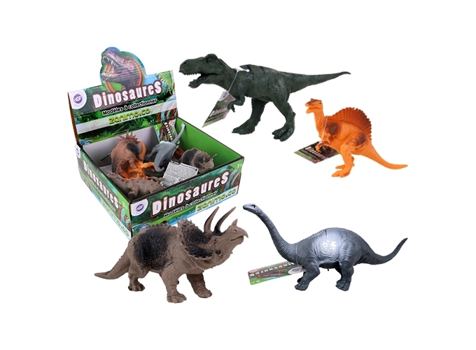 DINOSAURES 14-17 CM 12 ASSORTIS (PRES.12)