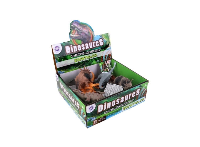 DINOSAURES 14-17 CM 12 ASSORTIS (PRES.12)