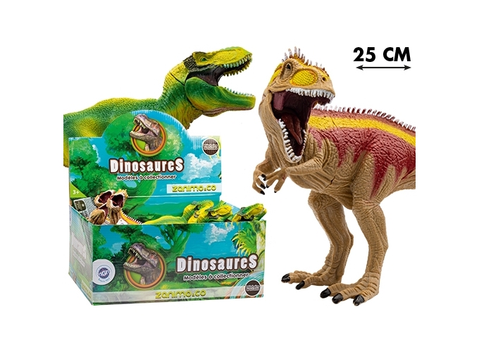 DINOSAURES 25CM 8 ASS. (BTE.8)