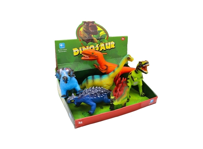 DINOSAURES 26 32CM SONIQUE 6 ASS. (BTE.6)