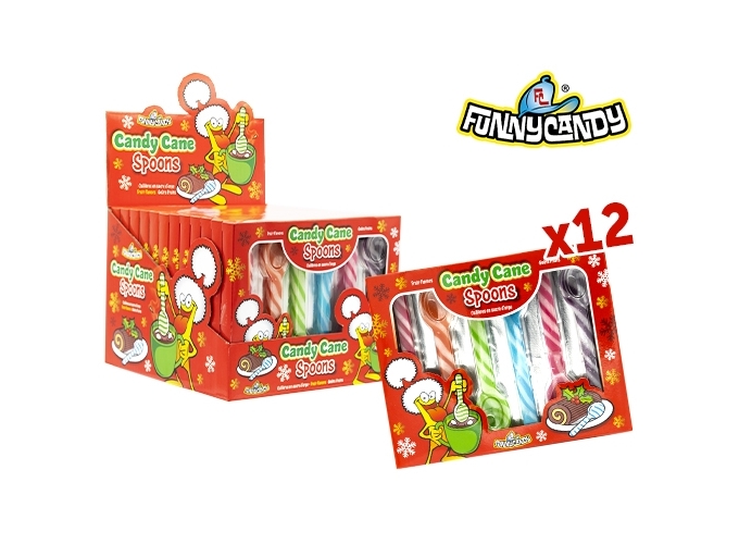 DISP. 12 CANDY CANE SPOONS (1)