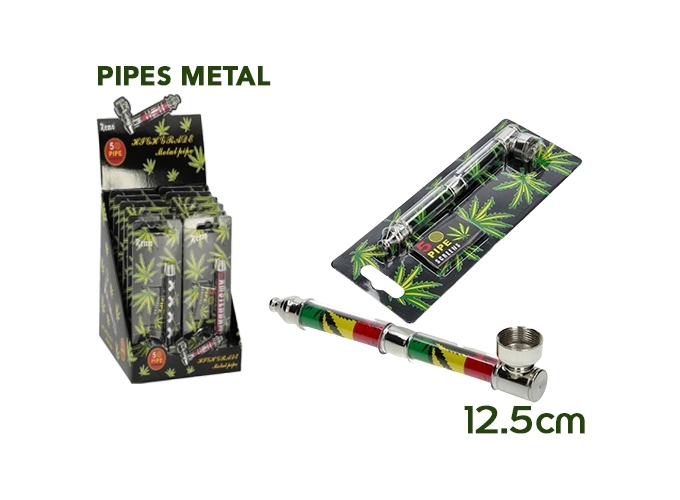 DISP. 12 PIPES METAL DREAMLINER LEAF 12.5CM  (1)