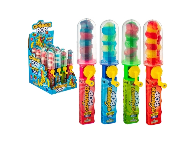 DISPLAY 16 PIECES SPINNER POP