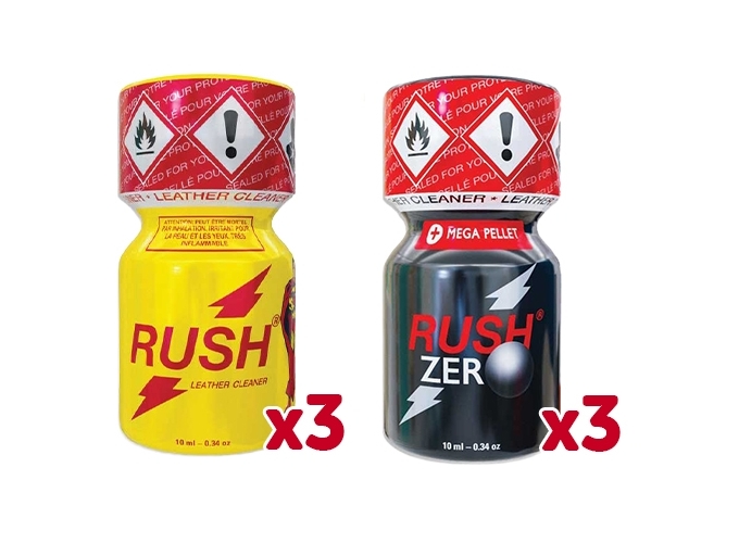 DISPLAY RUSH ASSORTIS  10ml (18)