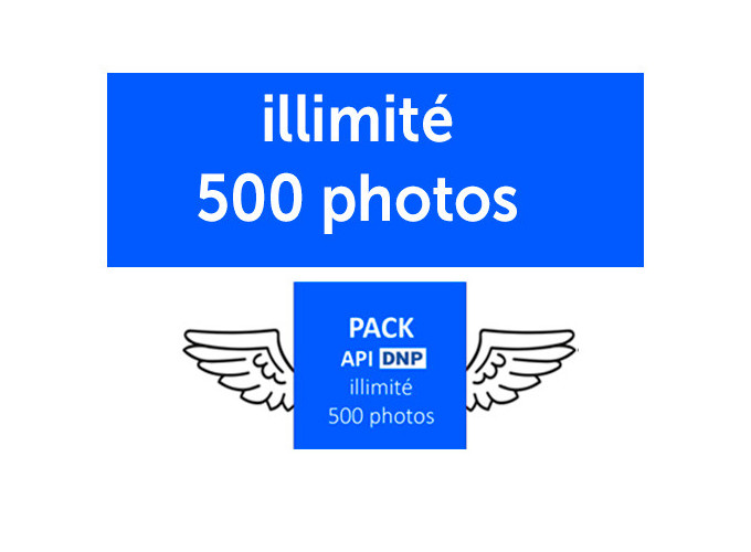 DNP  Pack API ANTS Temps illimite 500 photos
