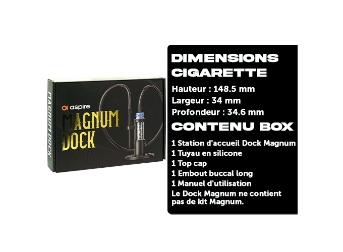 DOCK CHICHA MAGNUM ASPIRE