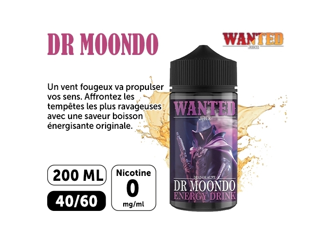 DR MOONDO 200 ML WANTED JUICE