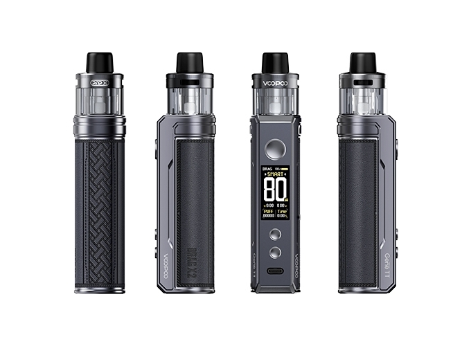 DRAG X2 VOOPOO GRAY METAL (ACCU NON PROPRIETAIRE