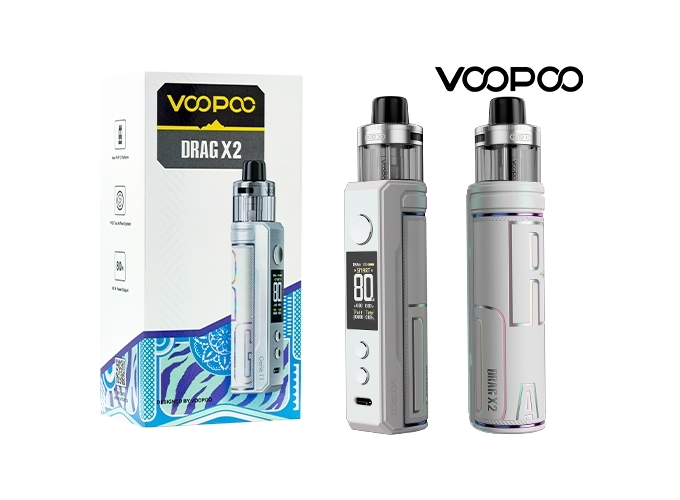 DRAG X2 VOOPOO PEARL WHITE (ACCU NON PROPRIETAIRE