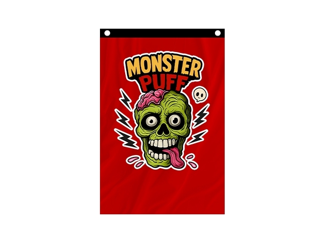 DRAPEAUX MONSTER PUFF