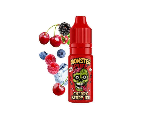 E-LIQUIDE MONSTER CERISE FRUITS ROUGES ICE 20 MG