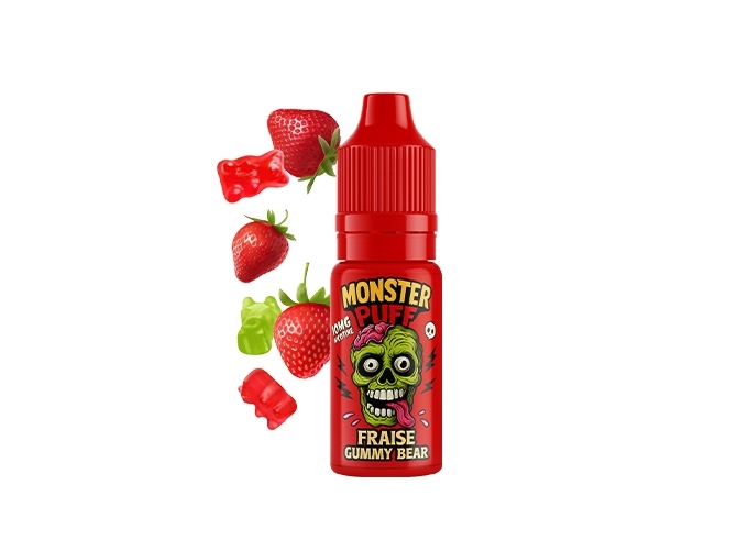 E-LIQUIDE MONSTER STRAWBERRY GUMMY BEAR 20 MG