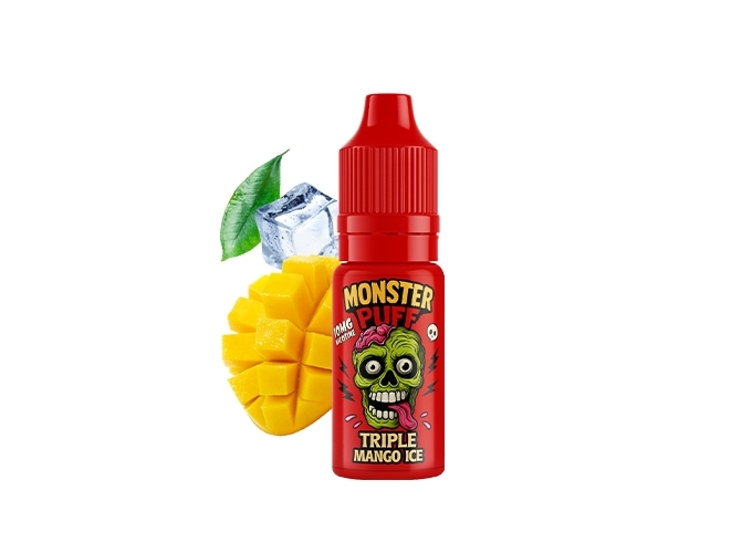 E-LIQUIDE MONSTER TRIPLE MANGO ICE 10 MG