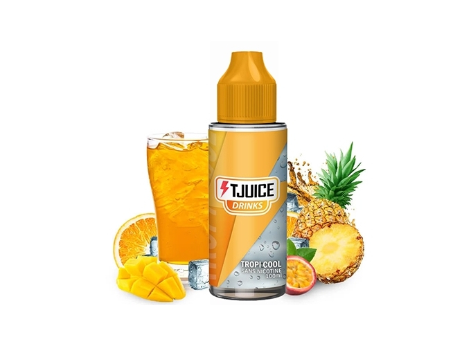 E-LIQUIDE T-JUICE 100 ml  TROPI COOL  00 mg