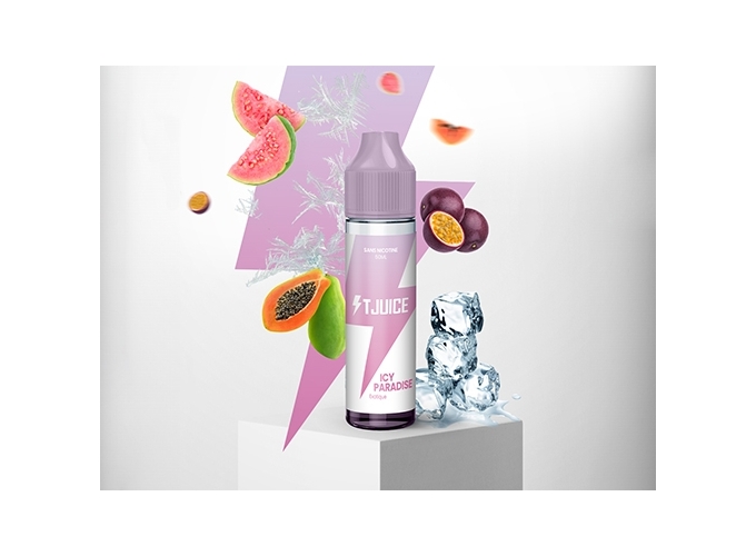 E-LIQUIDE T-JUICE 50ml  ICY PARADISE  00 mg (10)