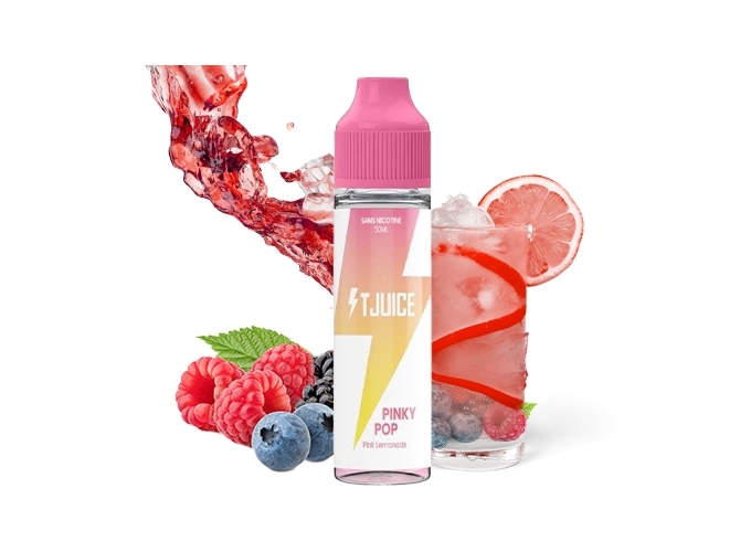 E-LIQUIDE T-JUICE 50ml  PINKY POP  00 mg (10)