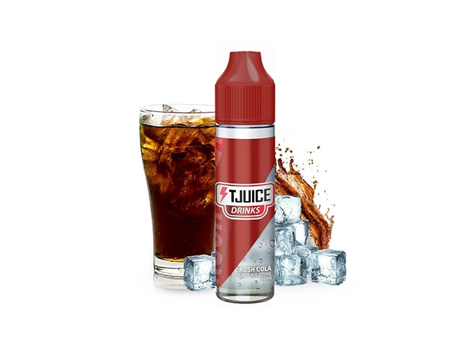E-LIQUIDE T-JUICE 50ml  RUSH COLA  00 mg