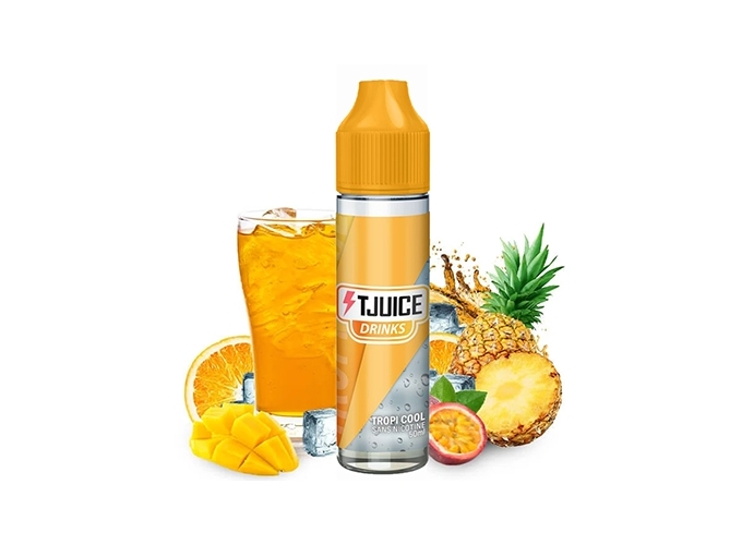 E-LIQUIDE T-JUICE 50ml  TROPI COOL  00 mg