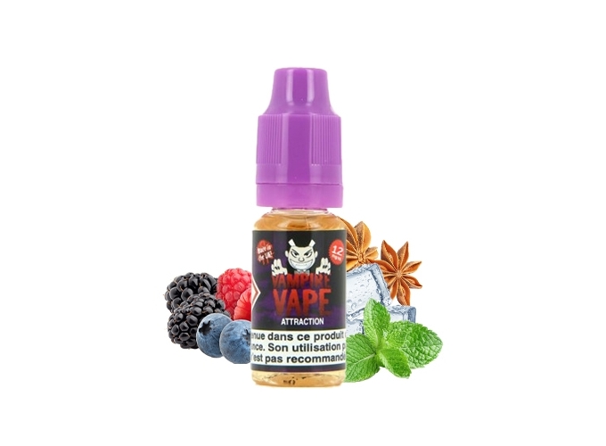 E-LIQUIDE VAMPIRE VAPE 10ml ATTRACTION 12 mg