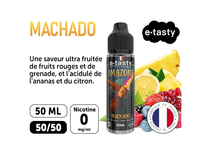 E-TASTY AMAZONE MACHADO 50 ml