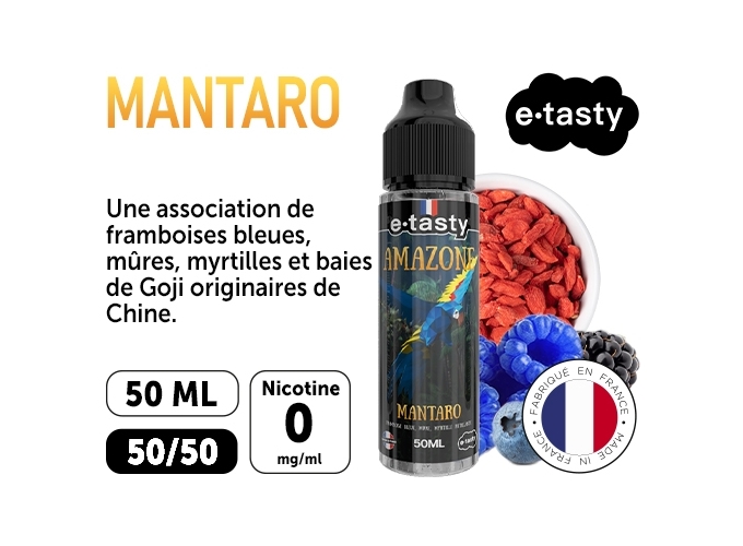 E-TASTY AMAZONE MANTARO 50 ml