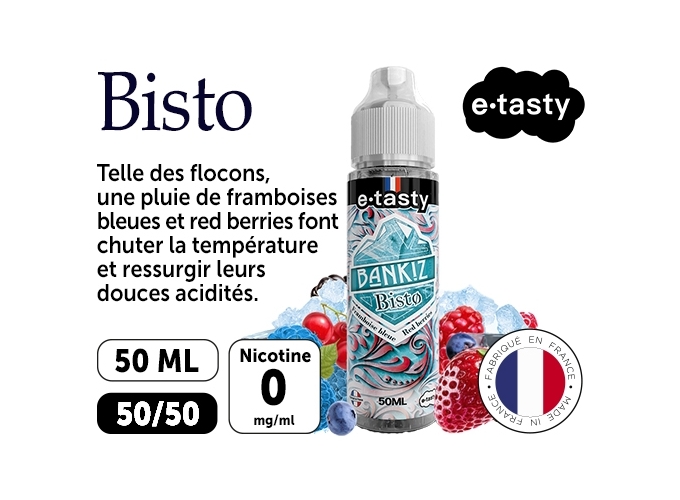 E-TASTY BANKIZ BISTO 50 ml
