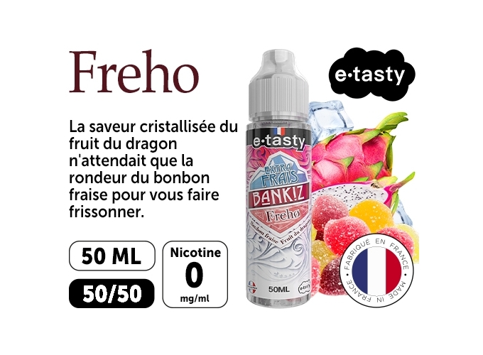 E-TASTY BANKIZ FREHO 50 ml