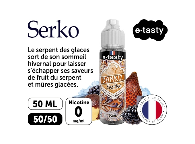 E-TASTY BANKIZ SERKO 50 ml