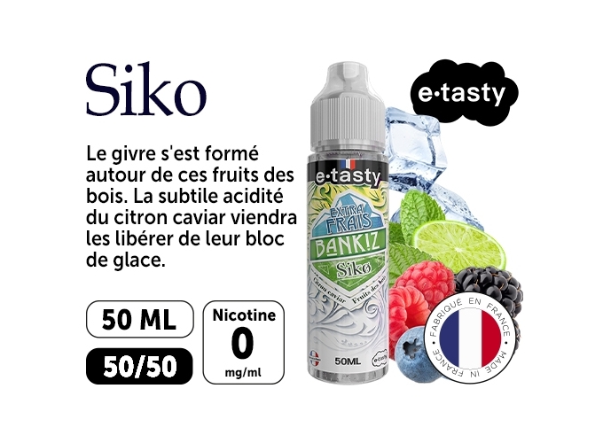 E-TASTY BANKIZ SIKO 50 ml