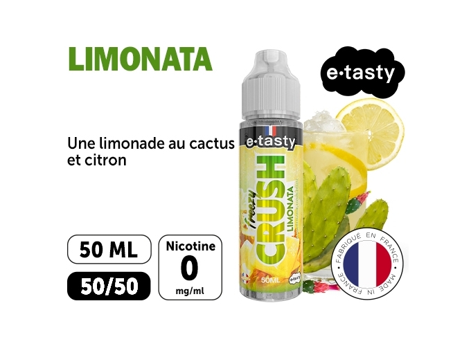 E-TASTY CRUSH LIMONATA 50 ml