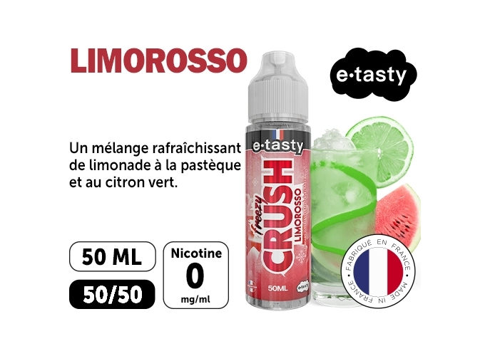 E-TASTY CRUSH LIMOROSSO 50 ml