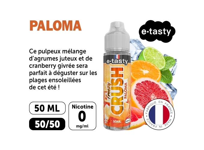 E-TASTY CRUSH PALOMA 50 ml