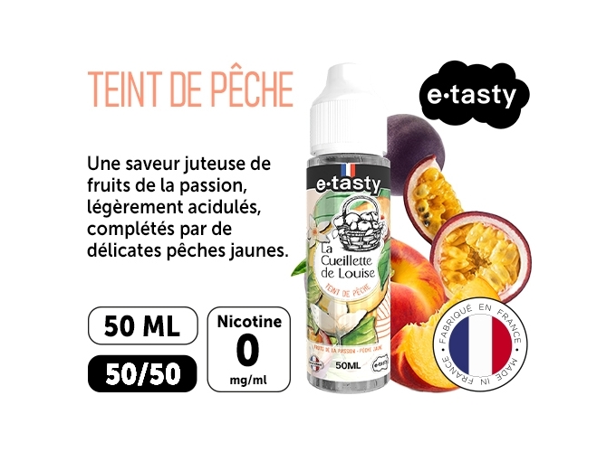 E-TASTY CUEILLETTE DE LOUISE TEINT DE PECHE 50 ml