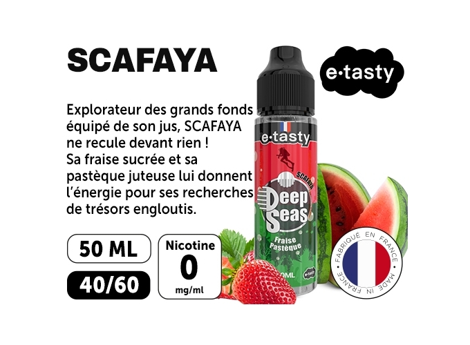 E-TASTY DEEP SEAS SCAFAYA 50 ml