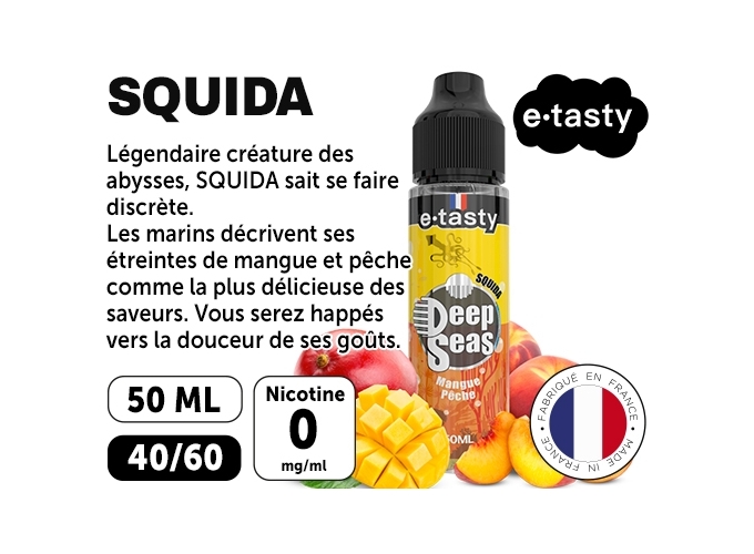 E-TASTY DEEP SEAS SQUIDA 50 ml