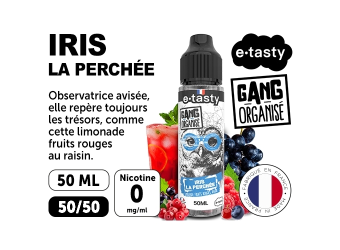 E-TASTY GANG IRIS LA PÉRCHÉE 50 ml