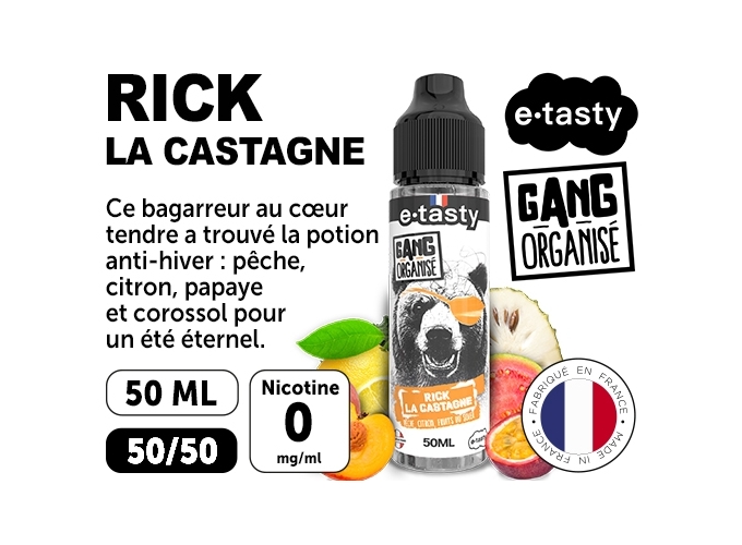 E-TASTY GANG RICK LA CASTAGNE 50 ml
