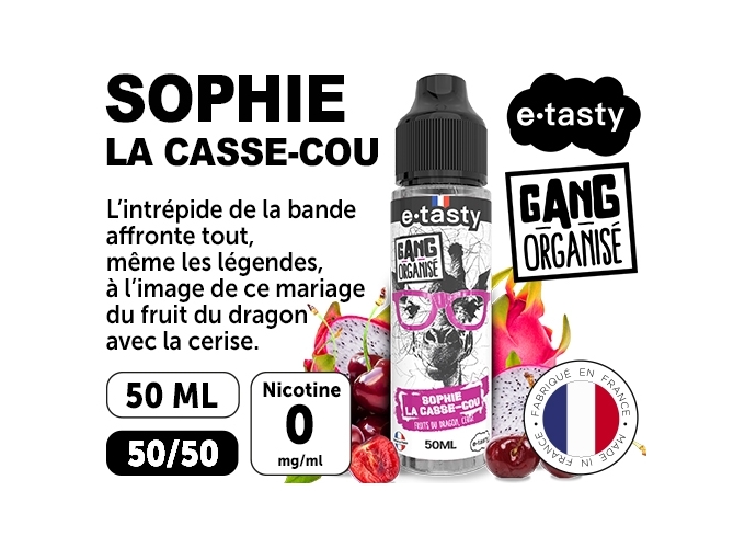 E-TASTY GANG SOPHIE LA CASSE COU 50 ml