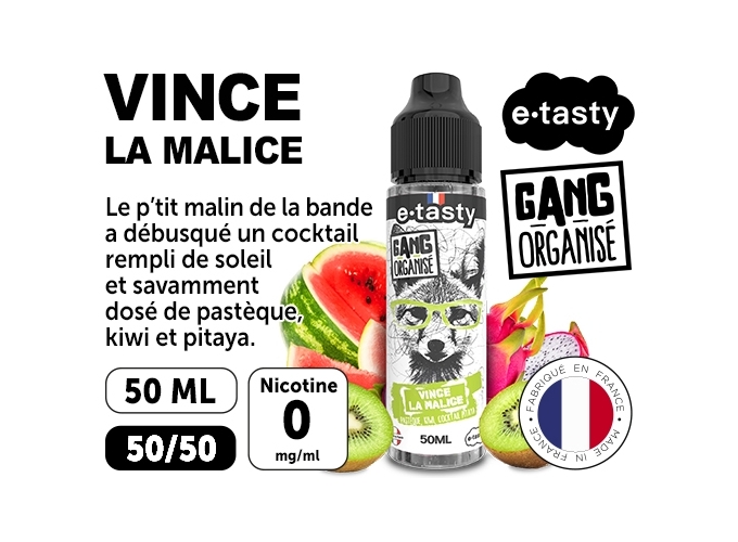 E-TASTY GANG VINCE LA MALICE 50 ml