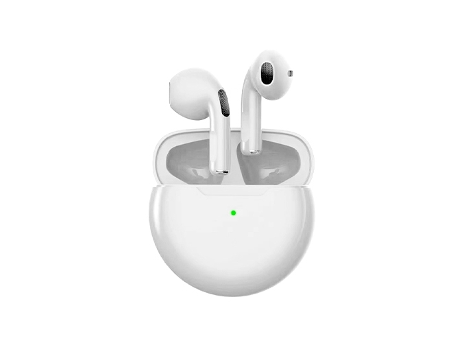 ECOUTEUR SANS FIL BLUETOOTH STEREO BLANC